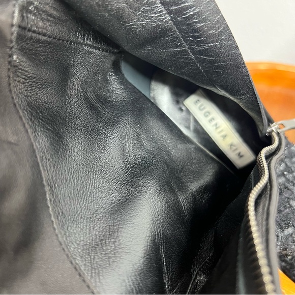 EUGENIA KIM TWEED FRAN HEELED BOOTIES sz 36 - Picture 8 of 8